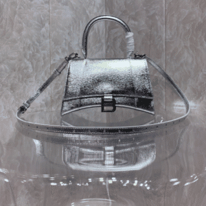 Balenciaga Heavyweight Hourglass Large Bag - Silver 76261 | Sandra Bags