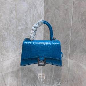 Balenciaga Heavyweight Hourglass Small Bag - Blue 58171 | Sandra Bags