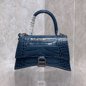 Balenciaga Heavyweight Hourglass Large Bag - Dark Blue 33064 | Sandra Bags