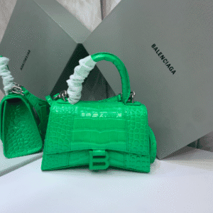 Balenciaga Heavyweight Hourglass Small Bag - Light Green 14534 | Sandra Bags