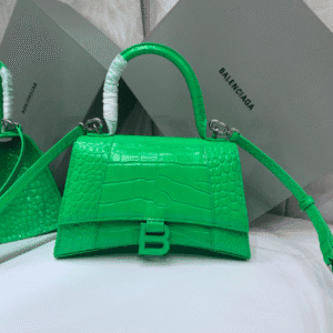 Balenciaga Heavyweight Hourglass Large Bag - Light Green 34001 | Sandra Bags