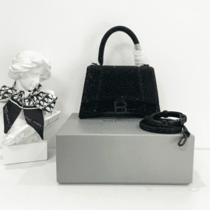 Balenciaga Diamond Hourglass Bag - Black 29286 | Sandra Bags