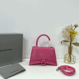 Balenciaga Diamond Hourglass Bag - Pink 68991 | Sandra Bags