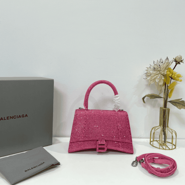 Balenciaga Diamond Hourglass Bag - Pink 68991 | Sandra Bags