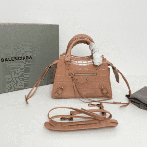 Balenciaga Neo Classic Mini Crocodile Handbag - Skin 35822 | Sandra Bags