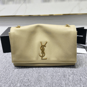 YSL Yves Saint Laurent Chain Handbag - Cream 81205 | Sandra Bags
