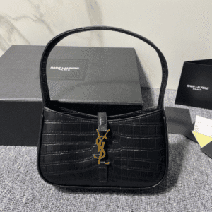 YSL’s New Spring and Summer Show Armpit Bag - Black (Golden) 53010 | Sandra Bags