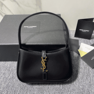 YSL’s New Spring and Summer Show Armpit Bag - Black (Golden) 73453 | Sandra Bags