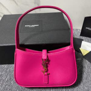 YSL’s New Spring and Summer Show Armpit Bag - Pink (Golden) 18234 | Sandra Bags