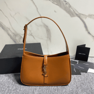 YSL’s New Spring and Summer Show Armpit Bag - Brown (Golden) 24318 | Sandra Bags