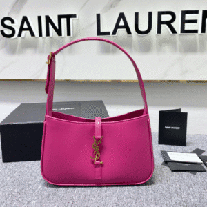 YSL's New Patent Leather Armpit Bag - Pink 34285 | Sandra Bags