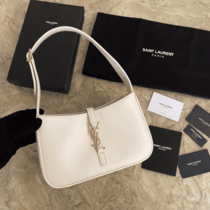 YSL’s New Armpit Bag - White 50967 | Sandra Bags