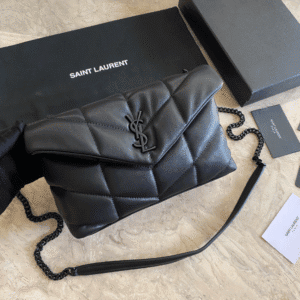 YSL Loulou Puffer Mini Bag – Black (Black) 68725 | Sandra Bags