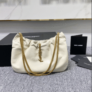 YSl New Cloud Armpit Bag - White 73596 | Sandra Bags