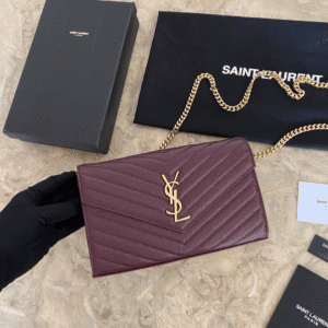 YSL Yves Saint Laurent Clutch Bag - Purple 64658 | Sandra Bags