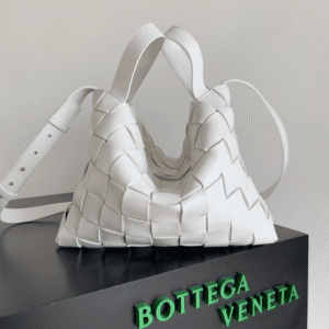 Bottega Veneta Bowling Cassette Bag - White 23416 | Sandra Bags
