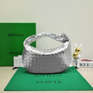 Bottega Veneta Women's Medium Jodie Handbag - Silver 28168 | Sandra Bags