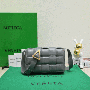 Bottega Veneta Mini Padded Bag - Gray 94901 | Sandra Bags