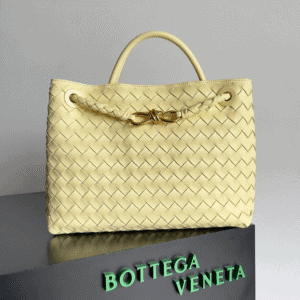 Bottega Veneta Andiamo Woven Handbag - Caramel 30553 | Sandra Bags