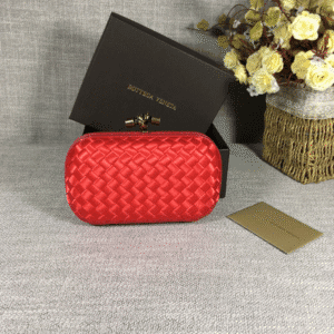 Bottega Veneta Small Classic Dinner Bag - Red 59272 | Sandra Bags
