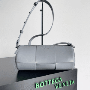Bottega Veneta Arco Barrel Bag - Gray 36883 | Sandra Bags