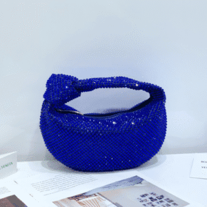 Bottega Veneta Mini Jodie Chinese Valentine’s Day Handbag - Royal Blue 28692 | Sandra Bags
