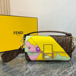 Fendi Baguette Medium Bag - Yellow 60007 | Sandra Bags