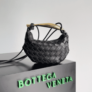 Bottega Veneta Mini Sardine Handbag - Black 16847 | Sandra Bags