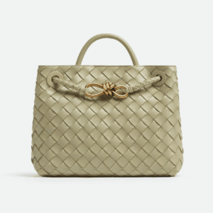 Bottega Veneta Andiamo Small Handbag - Gray 63858 | Sandra Bags