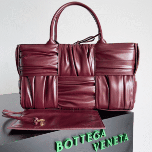 Bottega Veneta New Tote Bag - Maroon 47455 | Sandra Bags
