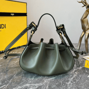 Fendi Pomodorino Mini Handbag - Green 83454 | Sandra Bags