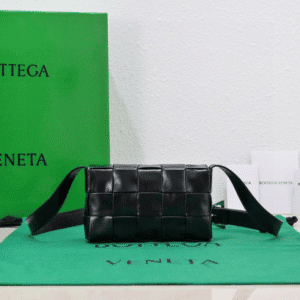 Bottega Veneta Cassette Small Pillow Bag - Black 29626 | Sandra Bags