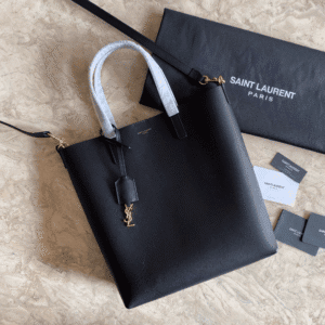 YSL Shopping Tote Bag - Black 24560 | Sandra Bags