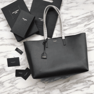 YSL Casual Plain Shopping Bag - Black 86272 | Sandra Bags