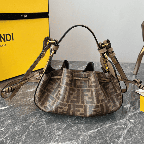 Fendi Pomodorino Mini Handbag - Old Flower 36643 | Sandra Bags