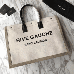 YSL Rive Gauche Beach Bag - White 53647 | Sandra Bags