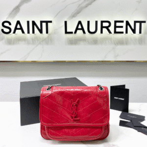 YSL Saint Laurent's Niki's Small Handbag - Red 94481 | Sandra Bags