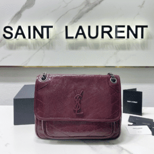 YSL Saint Laurent's Niki's Medium Handbag - Jujube 56216 | Sandra Bags