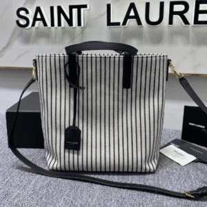 YSL Non-Capacity Stripes Tote Bag 27804 | Sandra Bags