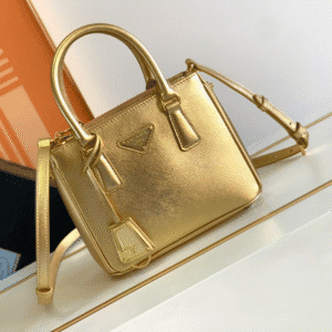Prada Galleria Handbag - Gold 76919 | Sandra Bags