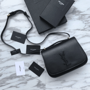 YSL Box Bag - Black 88758 | Sandra Bags