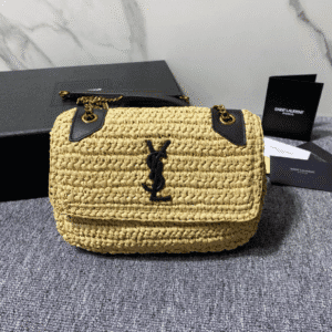 YSL NIKI Woven Bag - Skin 91801 | Sandra Bags