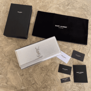 YSL Postiche Handbag - White 88171 | Sandra Bags