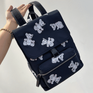 Burberry Thomas Teddy Bear Printed Nylon Backpack 28753 | Sandra Bags