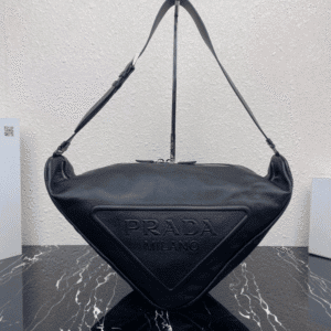 Prada Multi-functional Triangle Bag - Black 22157 | Sandra Bags