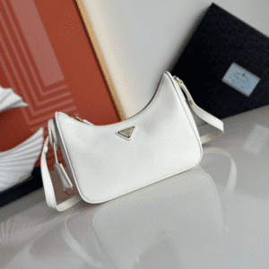 Prada Hobo Shoulder Handbag - White 13950 | Sandra Bags
