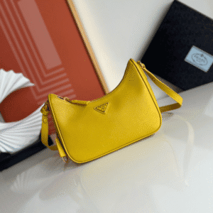 Prada Hobo Shoulder Handbag - Yellow 86281 | Sandra Bags
