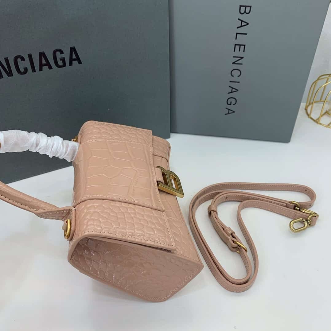 Balenciaga Crocodile XSmall Hourglass Bag - Cramel 31053 | Sandra Bags - Image 4