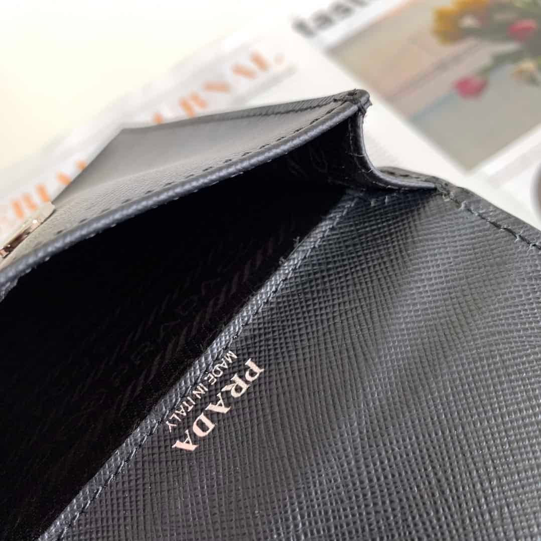 Prada Mobile Phone Bag - Black 36388 | Sandra Bags - Image 2