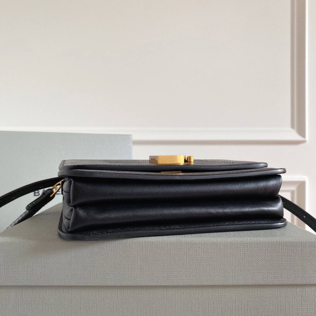 Balenciaga Square Box B Bag - Black 84638 | Sandra Bags - Image 4